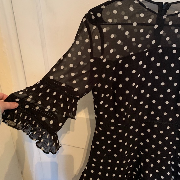 Keepsake Polka Dot Mini Dress - Picture 3 of 8